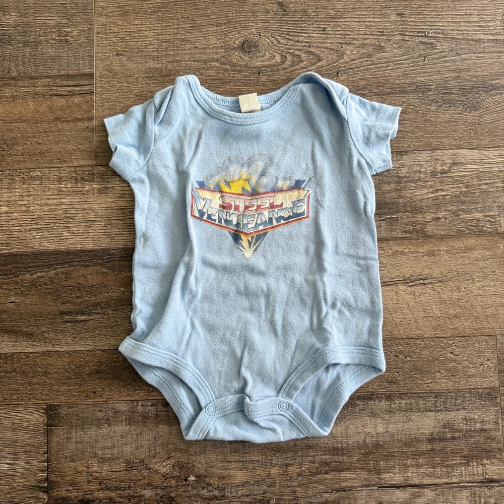 3-6 Month Steel Vengeance Bodysuit